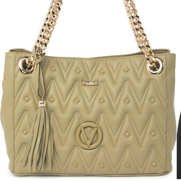 NWT Valentino Luisa D Leather Shoulder Bag - Picture 6 of 9